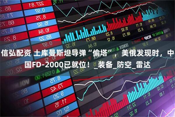 信弘配资 土库曼斯坦导弹“偷塔”，美俄发现时，中国FD-2000已就位！_装备_防空_雷达