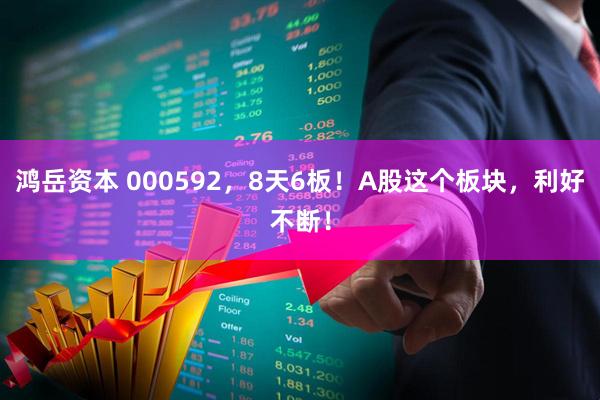 鸿岳资本 000592，8天6板！A股这个板块，利好不断！